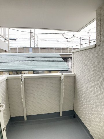 リュウト与野本町のバルコニー