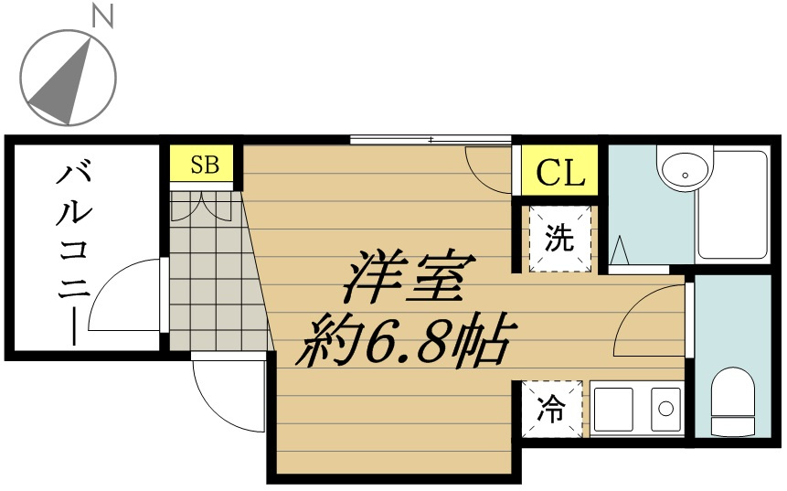 リュウト与野本町の間取り