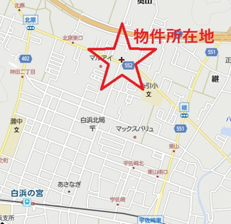 【地図】 | 白浜町貸店舗事務所・住居