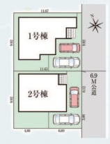 【区画図】 | 佐倉市石川4期　新築戸建て　1号棟 | 区画図