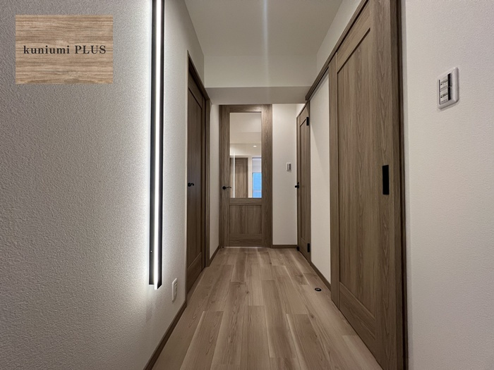 サンハイム中津の玄関