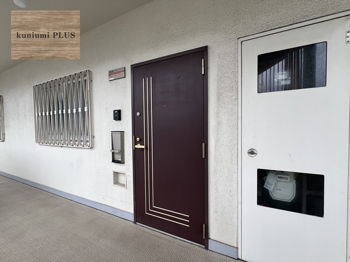 サンハイム中津の玄関