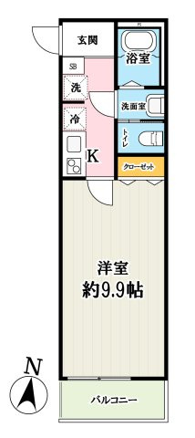 リーラ東川口の間取り