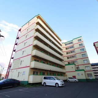 室蘭東町第２住宅の外観