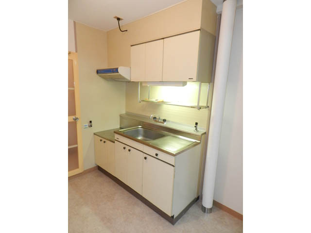 室蘭東町第２住宅のキッチン