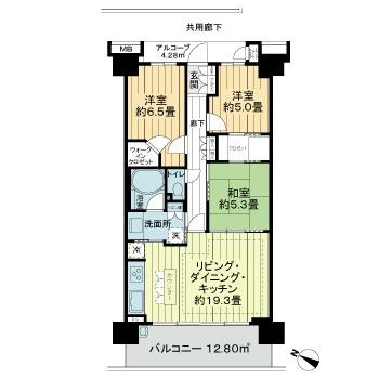 ローレルコート南浦和の間取り