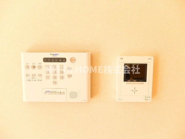 ロイヤルタウン篠山口　B棟のセキュリティ|ＡＬＳＯＫホームセキュリティ搭載で安心です◎