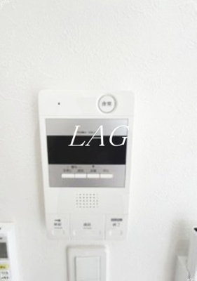 【セキュリティ】 | アーバングレイス五反野Ⅱ | モニター付きインターホンです。