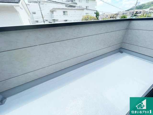 宝塚市売布　第2期　新築一戸建てのバルコニー|日当たりのよいバルコニー！お部屋が開放的に！