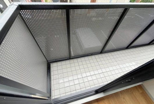 パナハイツアミジマのバルコニー