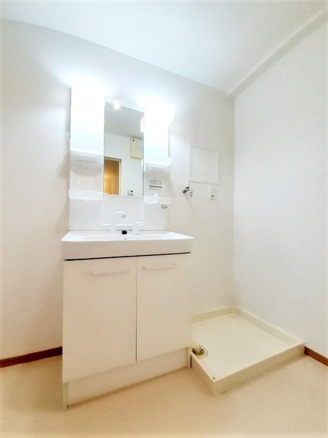 藤沢市石川４丁目の賃貸マンションの洗面所