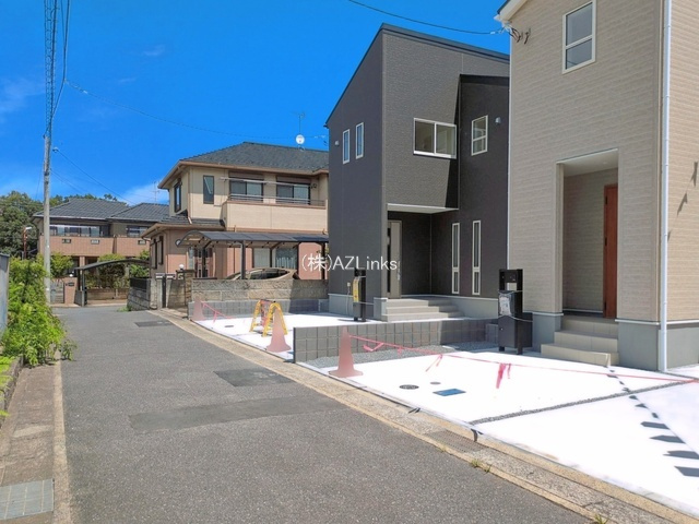 千葉市若葉区小倉町の前面道路含む現地写真
