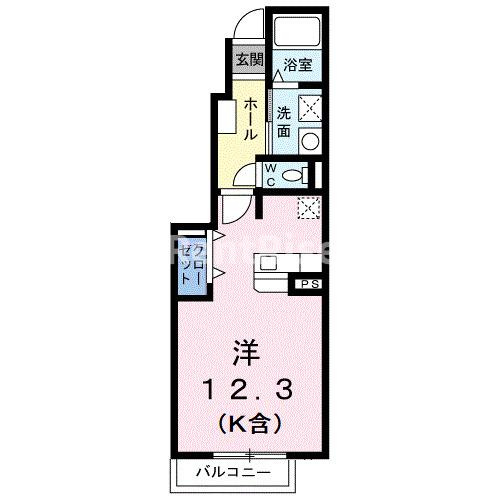 エル・シャロームＡの間取り|間取図