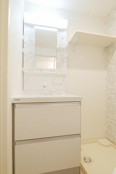 ハーモニーテラス北小岩Ⅲの独立洗面台