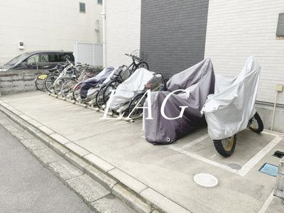 【その他共用部分】 | リブリ・櫻 | 駐輪場です。