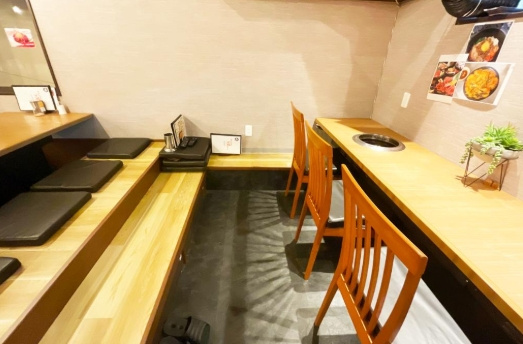 枚方市上島町店舗の内装