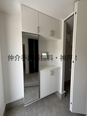 【玄関】 | 神戸市須磨区高尾台　新築戸建1号地　仲介手数料無料！ | 玄関です