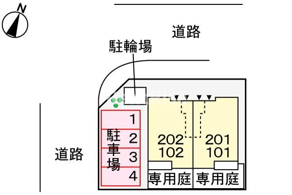 サン・ブローテ丹後の駐車場|駐車場