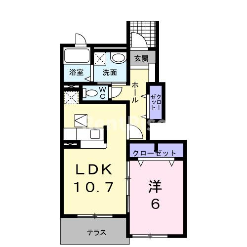 サン・ブローテ丹後の間取り|間取図