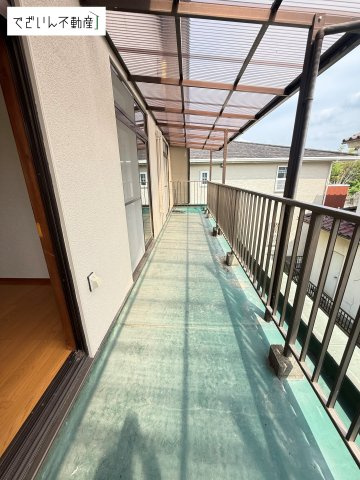 【バルコニー】 | 加須市鴻茎　中古住宅   | 現地(2026年6月撮影)