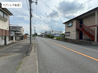 【前面道路含む現地写真】 | 加須市鴻茎　中古住宅   | 現地(2026年6月撮影)