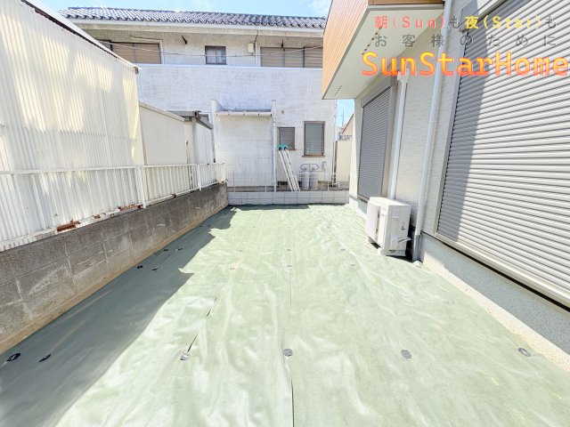 【サンスターホーム】瑞穂町箱根ヶ崎　新築戸建の庭
