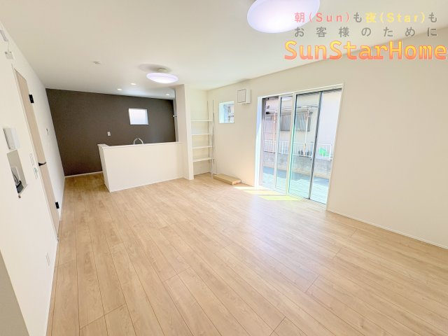 【サンスターホーム】瑞穂町箱根ヶ崎　新築戸建の居間・リビング