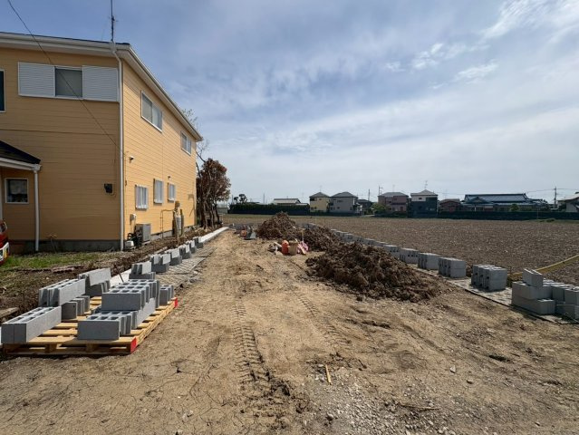 川越市小中居　建築条件なし売地　JR川越線『南古谷駅』徒歩15分　【古谷小学区】の外観