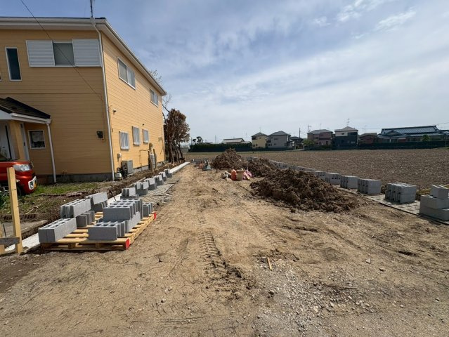 川越市小中居　建築条件なし売地　JR川越線『南古谷駅』徒歩15分　【古谷小学区】の外観
