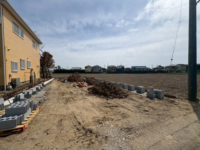 川越市小中居　建築条件なし売地　JR川越線『南古谷駅』徒歩15分　【古谷小学区】の外観