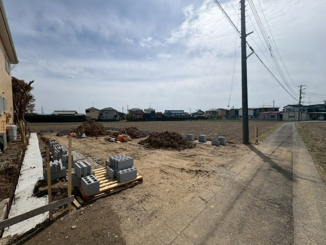 川越市小中居　建築条件なし売地　JR川越線『南古谷駅』徒歩15分　【古谷小学区】の外観