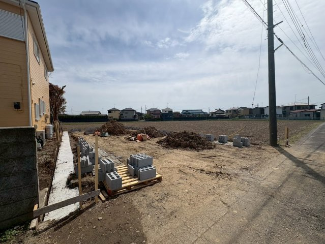 川越市小中居　建築条件なし売地　JR川越線『南古谷駅』徒歩15分　【古谷小学区】の外観