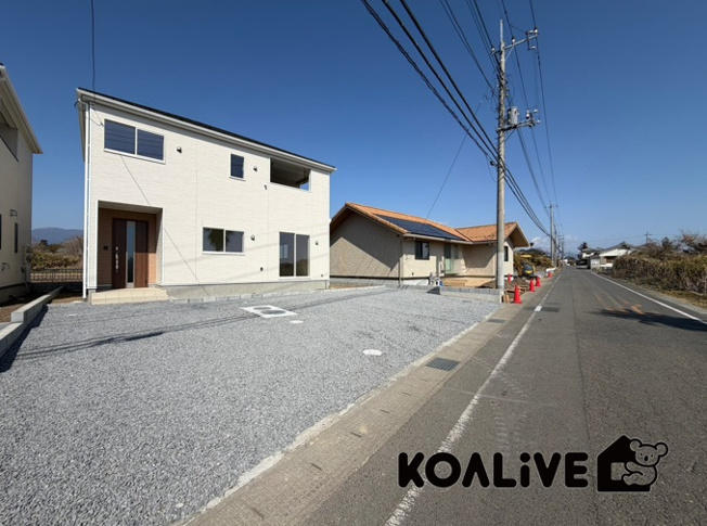 【外観】 | 前橋市粕川町新屋　新築住宅 | 現地ご案内ツアー開催中！お気軽にお問い合わせください
KOALIVE【0120-919-727】