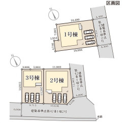 リーブルガーデン霧島市隼人町松永の区画図