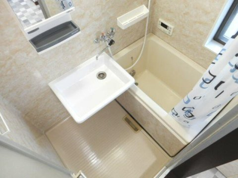 コーポ葵A棟の洗面所