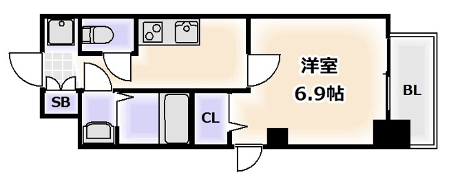 【間取り】 | フォーリアライズ難波シエロ