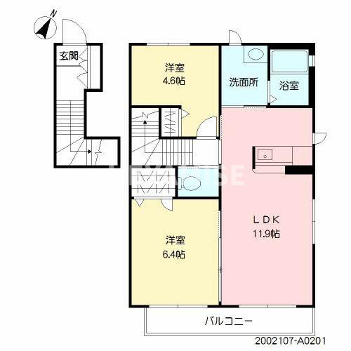 サンフラワーの間取り