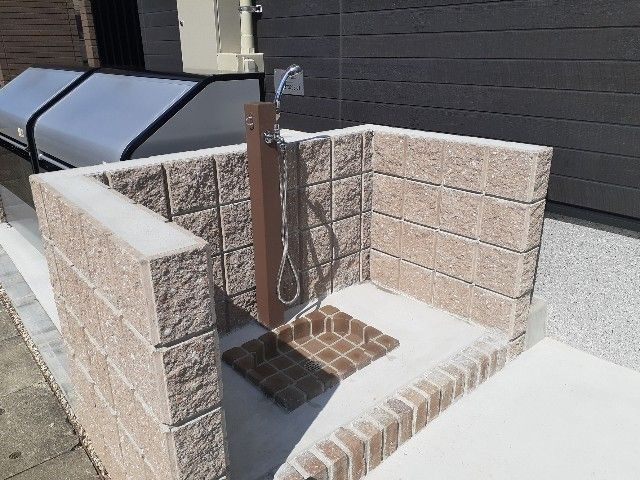 エスポワールⅡのその他|外からの目が気にならないバルコニーで洗濯物が干せます