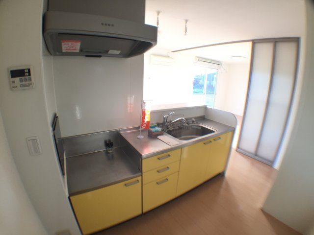 インターフレグラント B棟のキッチン|※室内画像は別号室のもの