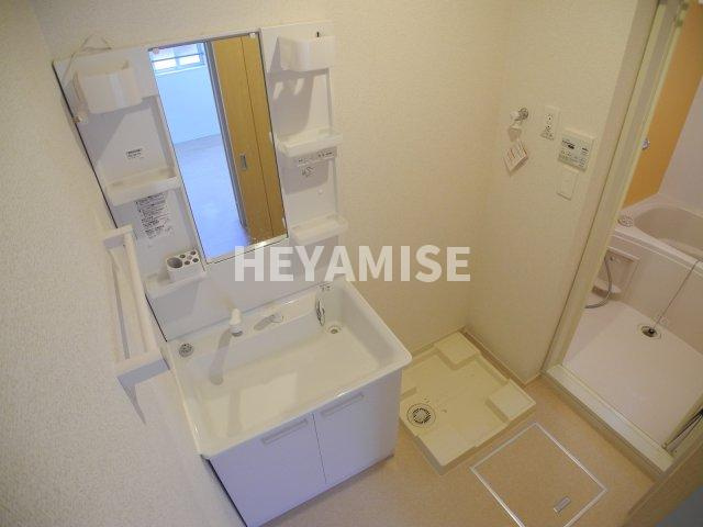 ボンヌール諏訪の洗面所|※室内画像は類似物件のもの