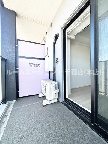 S-RESIDENCE上飯田Westのバルコニー