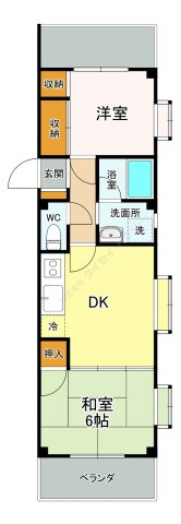 六幸館の間取り