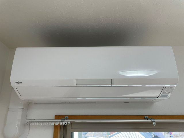 ピアッツァレント奈良医大前の設備|洋室にエアコン付き　※写真は同タイプのお部屋を使用しています