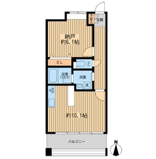 甲斐ヴィレッジの間取り