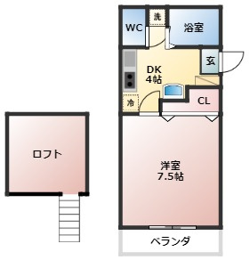 ベルクルールの間取り