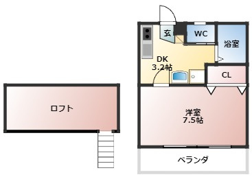 ベルクルールの間取り