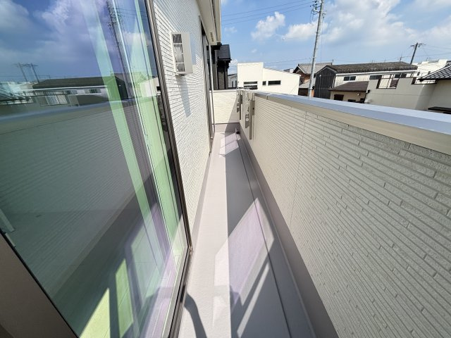 知立市八橋町的場83番地1『仲介手数料無料』新築一戸建て・建売のバルコニー