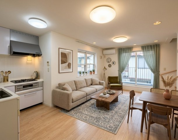 板橋区大原町　家具付き　新規リフォーム戸建