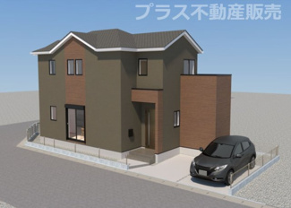【外観】 | 完成イメージの外観パースです。