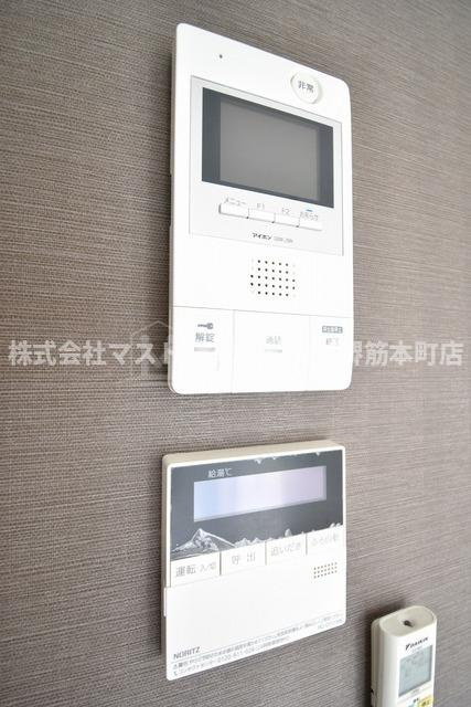 大阪市東成区中道３丁目の賃貸マンションのセキュリティ
